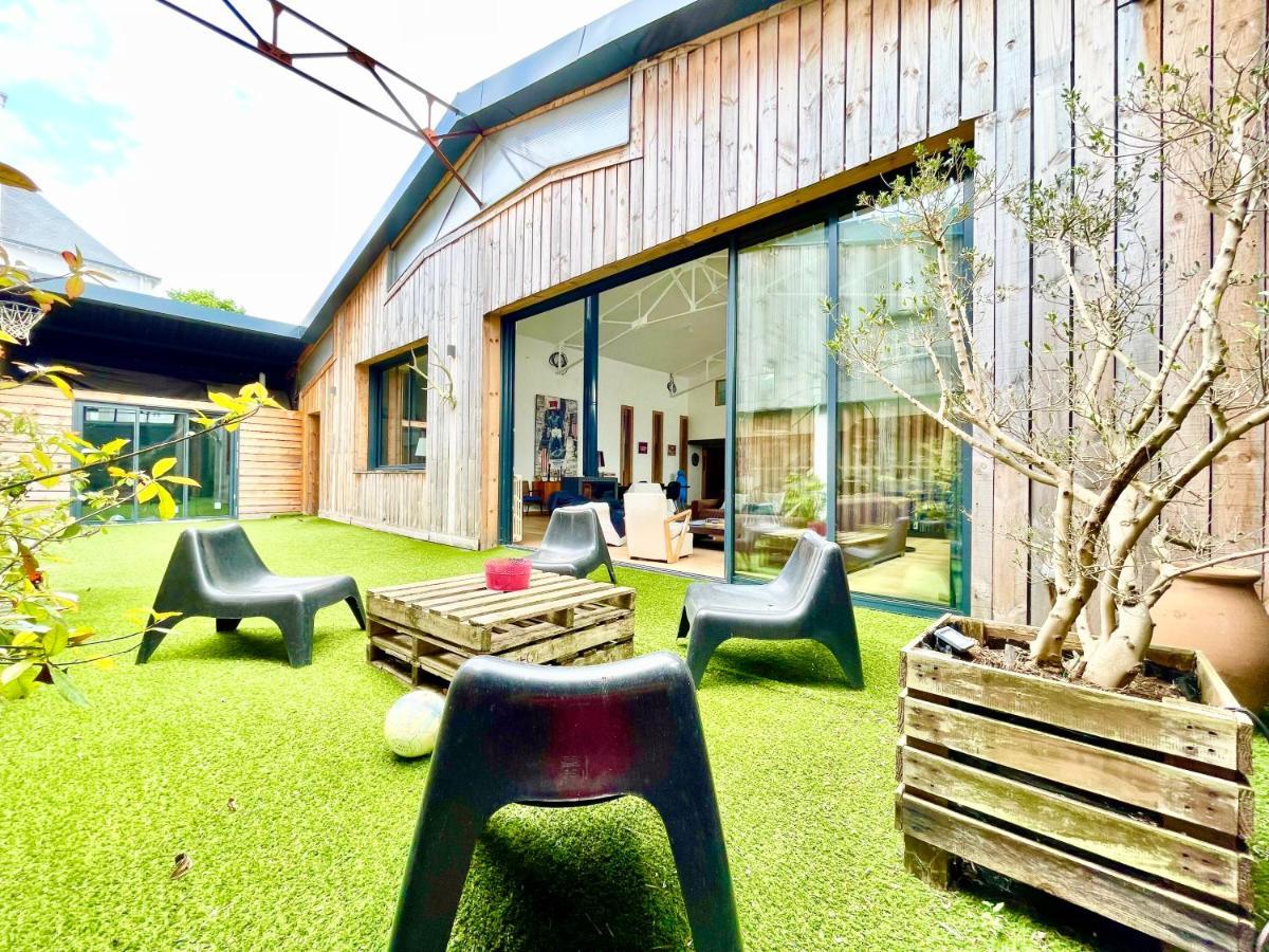 Villa Le Loft - Calme & Deco - Patio Intime - Salle De Cinema - Centre Ville Vannes Exterior foto
